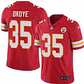 Nike Kansas City Chiefs #35 Christian Okoye Red Team Color NFL Vapor Untouchable Limited Jersey,baseball caps,new era cap wholesale,wholesale hats